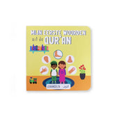 Kinderboek cover voor Mijn eerste woorden uit de Koran lichaamsdelen hadieth Benelux